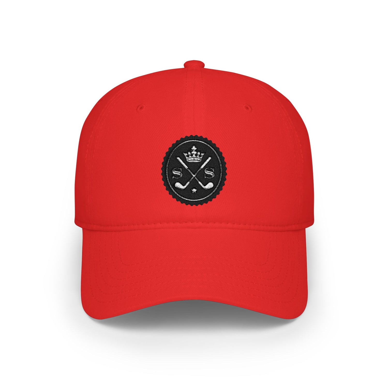 SHANK SOCIETY (plain seal) Low-Profile Embroidered Golf Hat