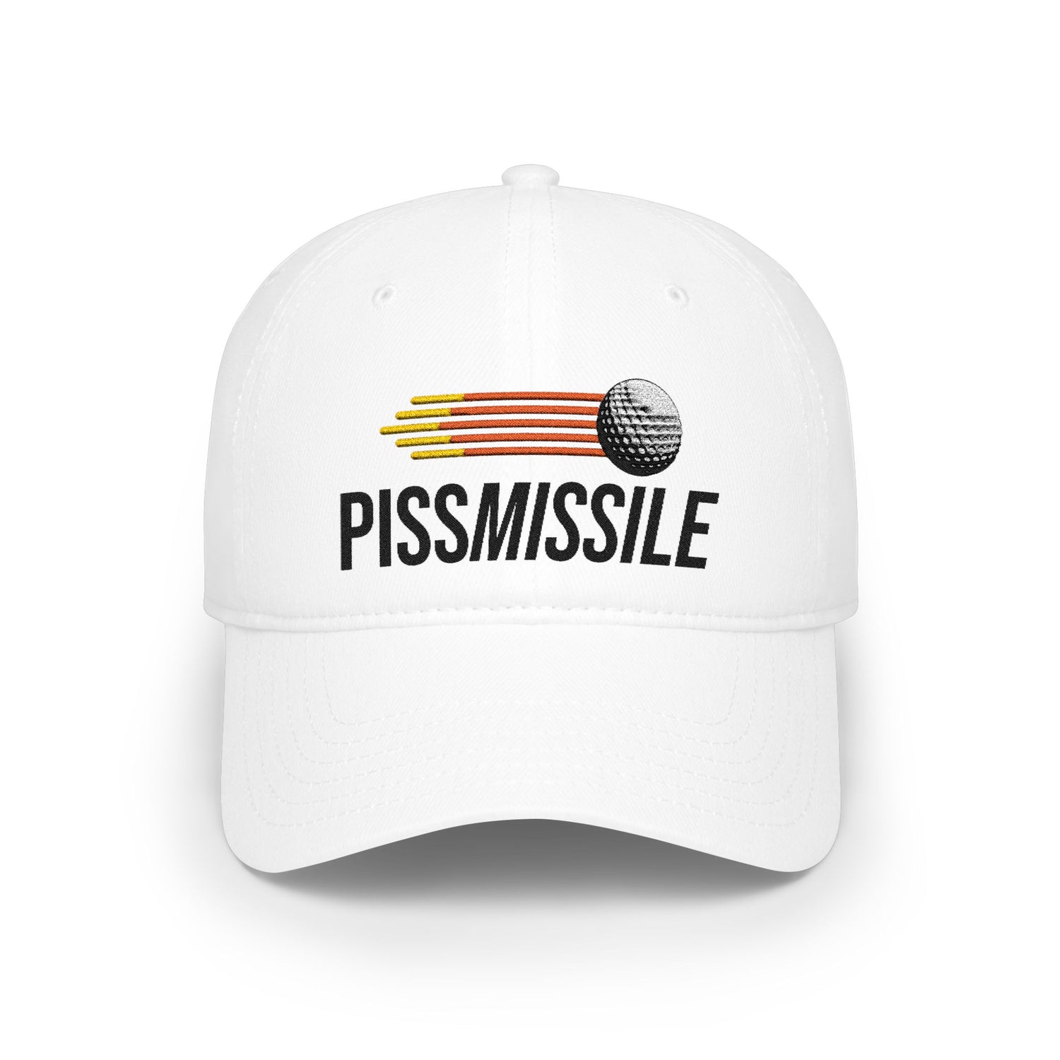 Piss Missile Low-Profile Embroidered Golf Hat