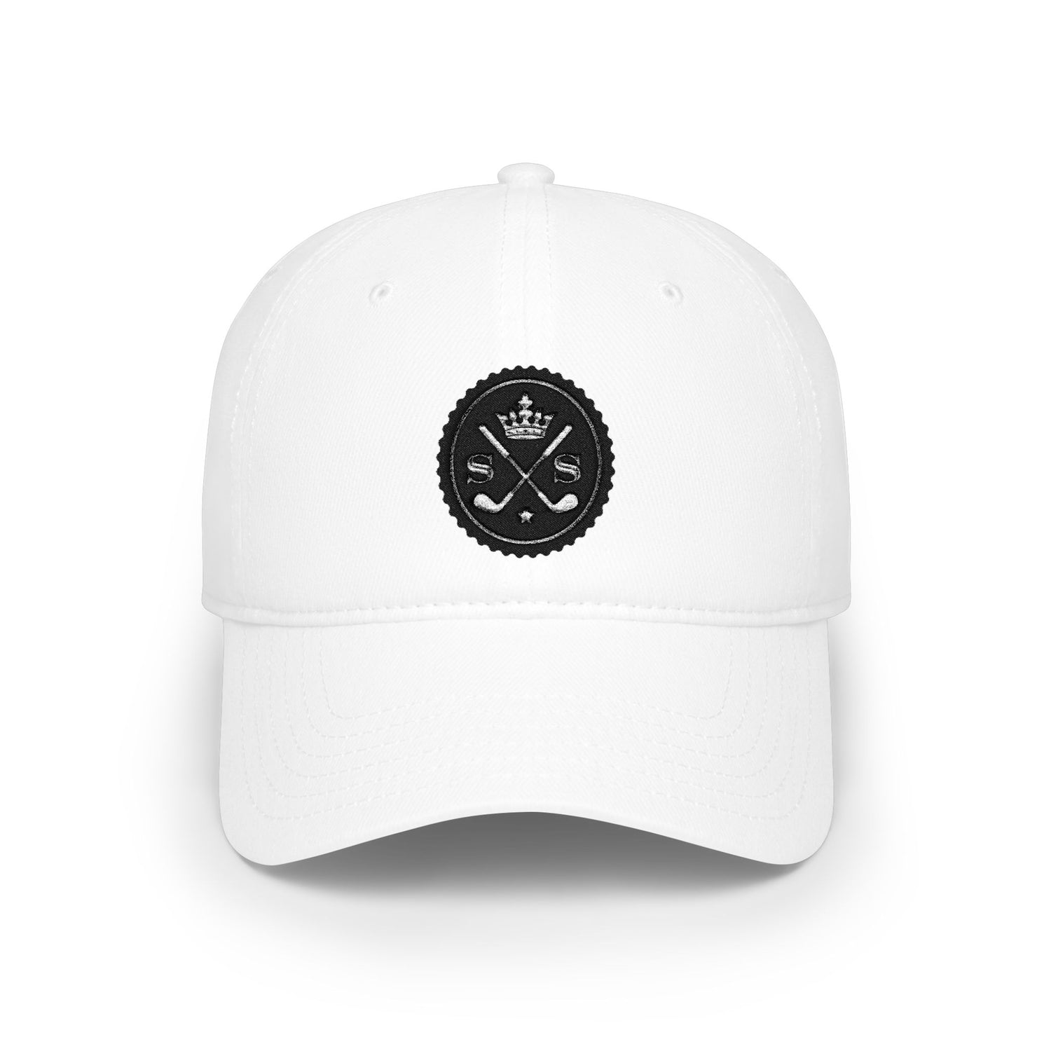 SHANK SOCIETY (plain seal) Low-Profile Embroidered Golf Hat