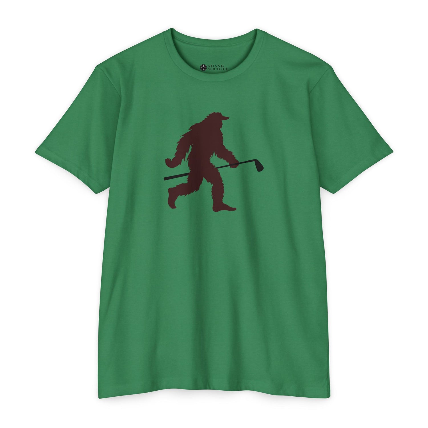 Shanksquatch (brown) Golf T-Shirt