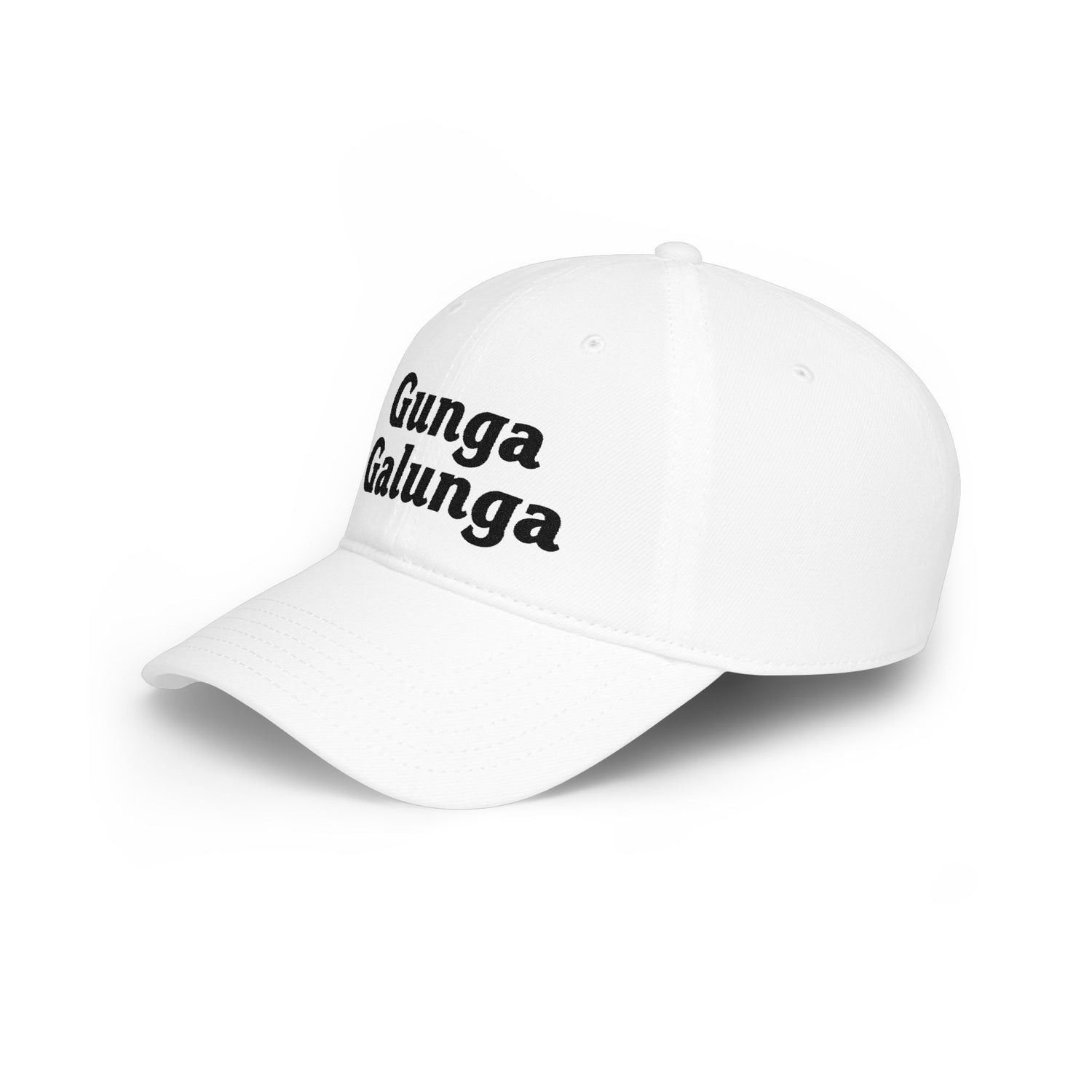 Gunga Galunga (black) Low-Profile Embroidered Golf Hat